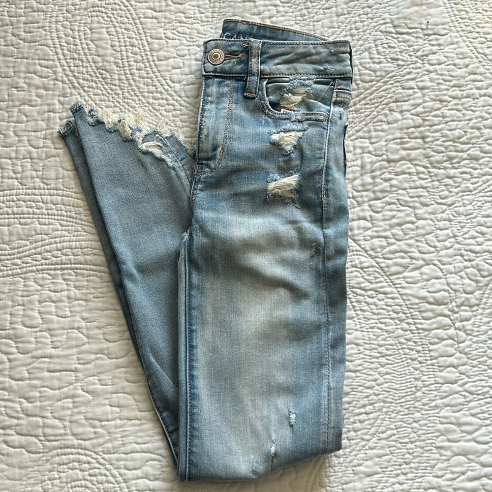 Juniors American Eagle Skinny Jeans